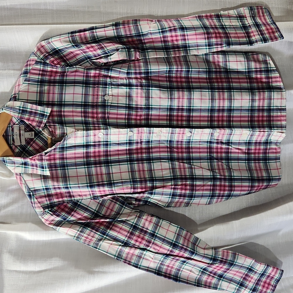 J. Crew Plaid Shirt 4